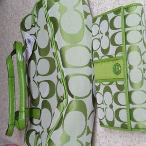 Coach Three Piece Handbag Set